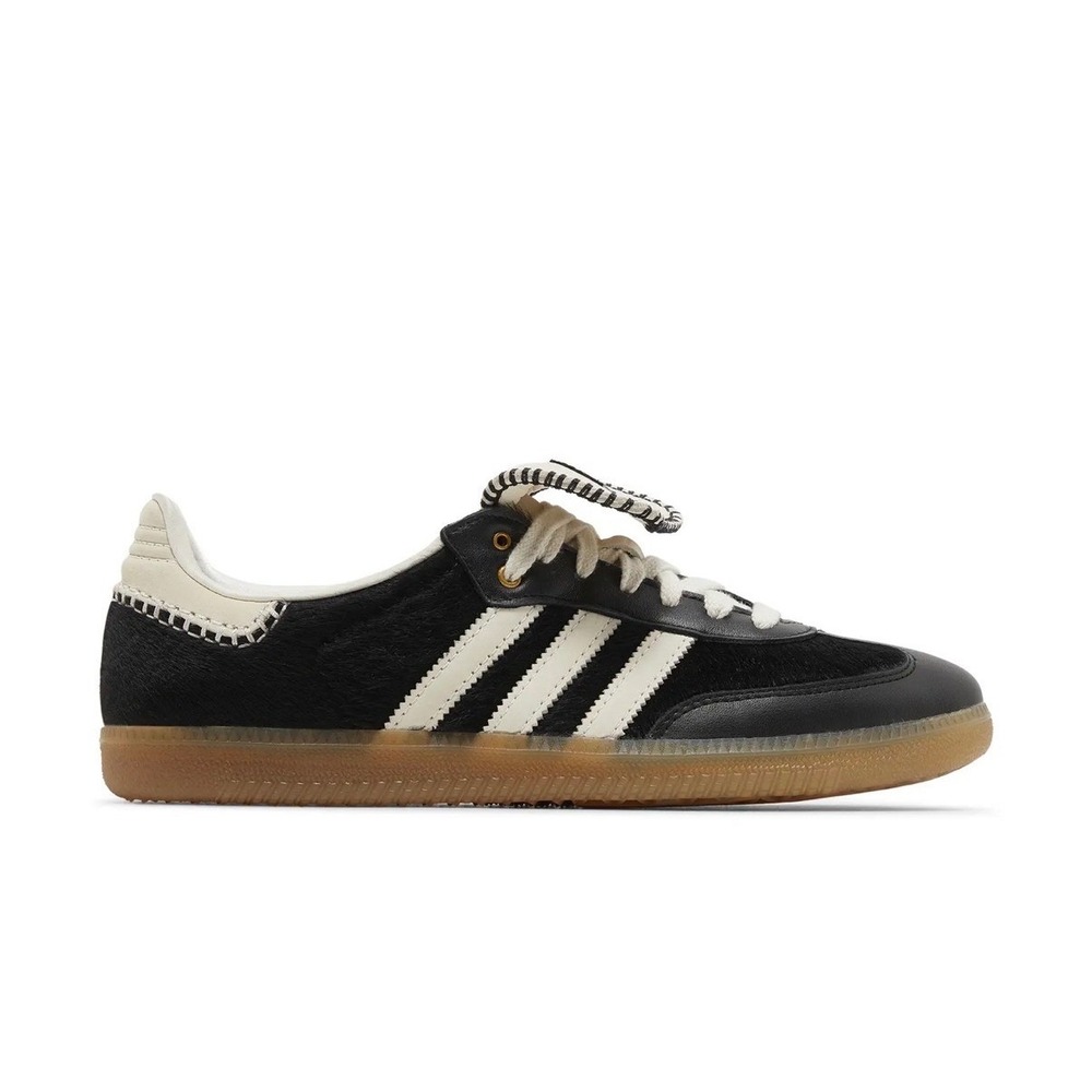 Adidas X Wales Bonner Samba Pony Tonal Core Black IE0580 Women's 5.5 Mens 4
